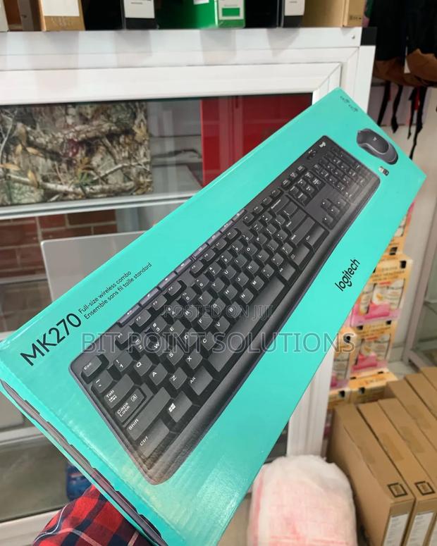 Logitech Mk270 Wireless Combo Keyboard and Mouse - main view