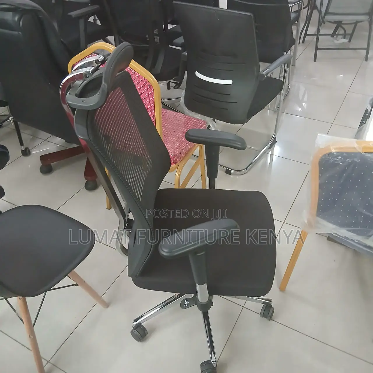 Lumbar Support Orthopedic Mesh Seat