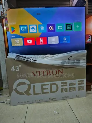 Vitron 43 Inches Qled Smart Android Frameless