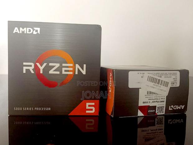 Amd Ryzen 5 5500 6-Core 12-Thread Processor W/ Wraith Stealth Cooler