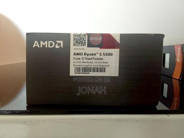 Amd Ryzen 5 5500 6-Core 12-Thread Processor W/ Wraith Stealth Cooler - thumbnail 3