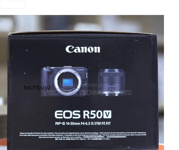 Canon Eos R50 V Mirrorless Camera With Rf-s14-30mm F4-6.3 Is Stm Kit