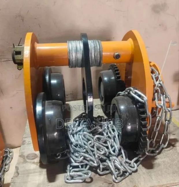 Easy Operation 1t Plain Geared Trolley - main view