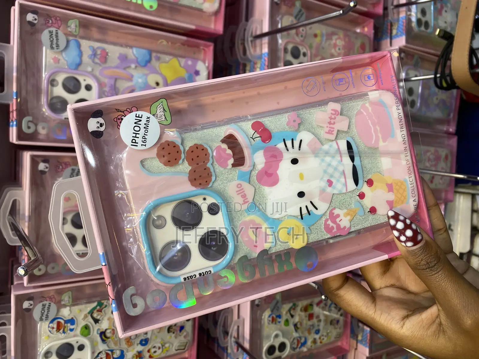 Ratty iPhone 16 Pro Max Compatible With Magsafe Hellokitty Disney Case