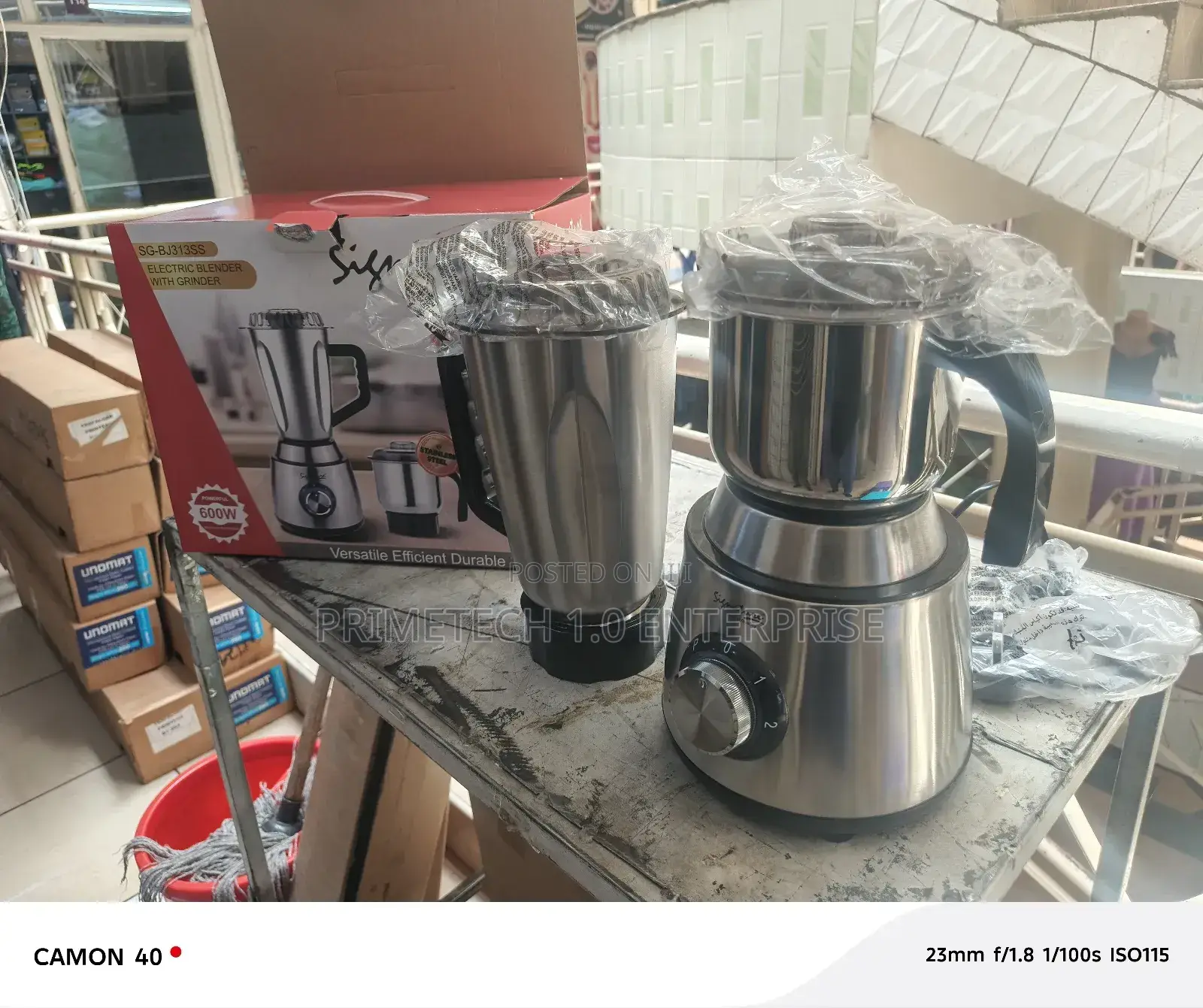 Stainless Steel 2 Speed 1.5l Electric Blender