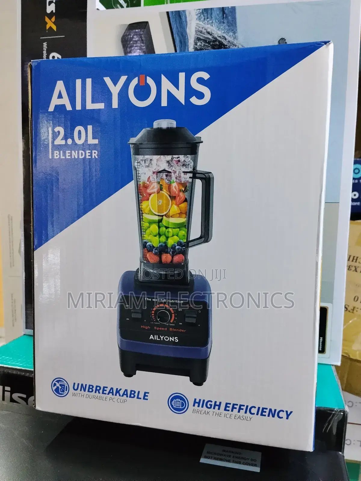 Ailyons 2.1 Commercial Blender