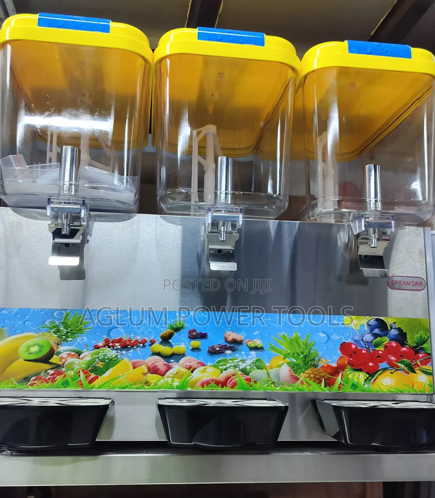 Juice Dispenser 3 Taps 12l Per Tank