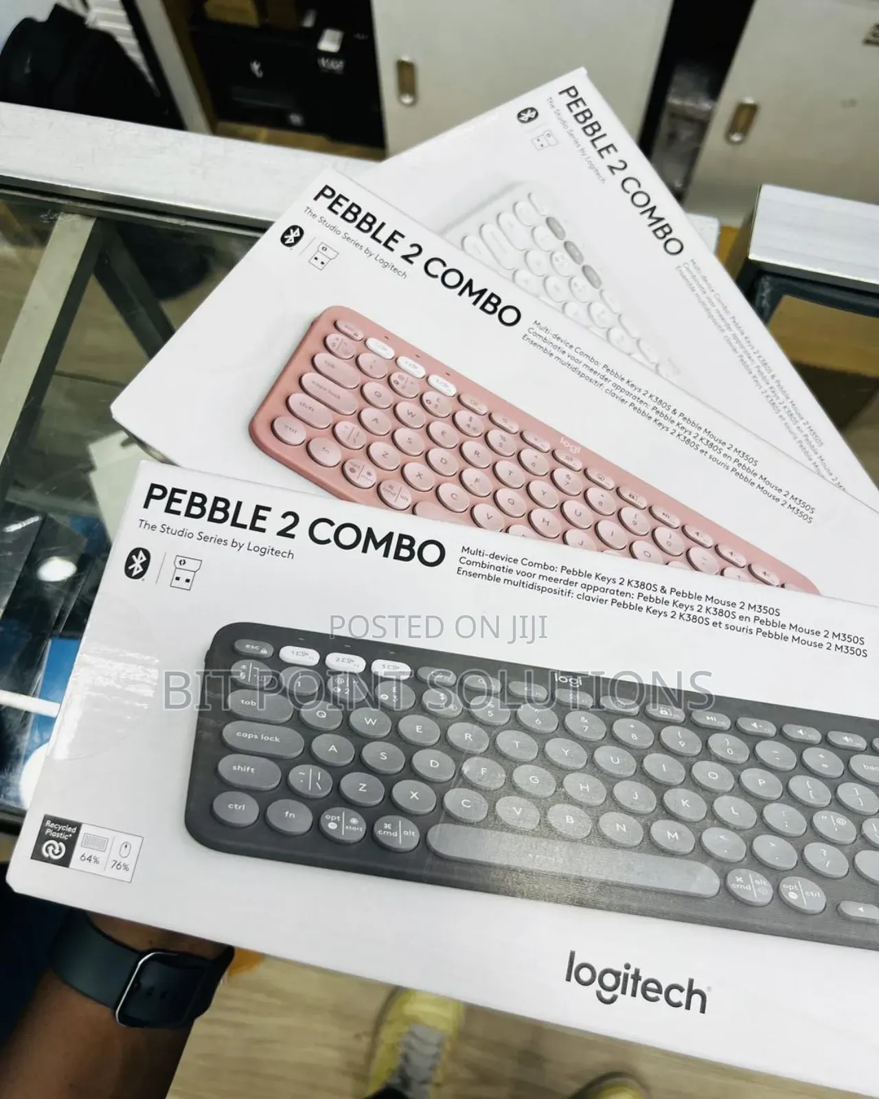 Logitech Pebble 2 Bluetooth Keyboard and Mouse Combo (920-012239)