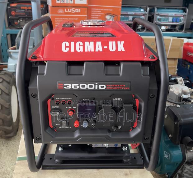 Cigma-uk 3.5kva Silent Petrol Inverter Generator