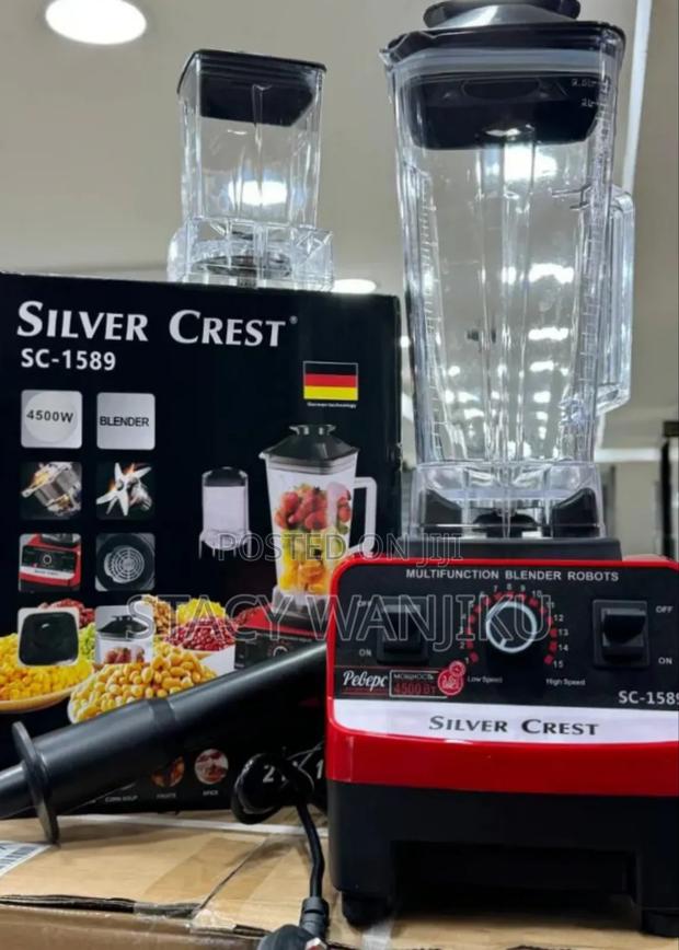 4500 W Silver Crest Blender