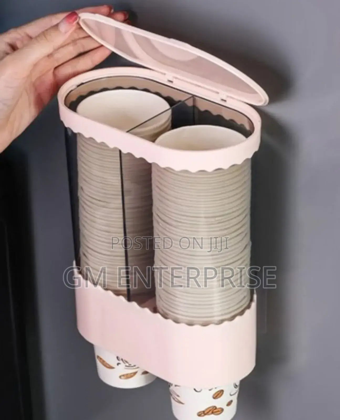 Disposable Cups Holder Available