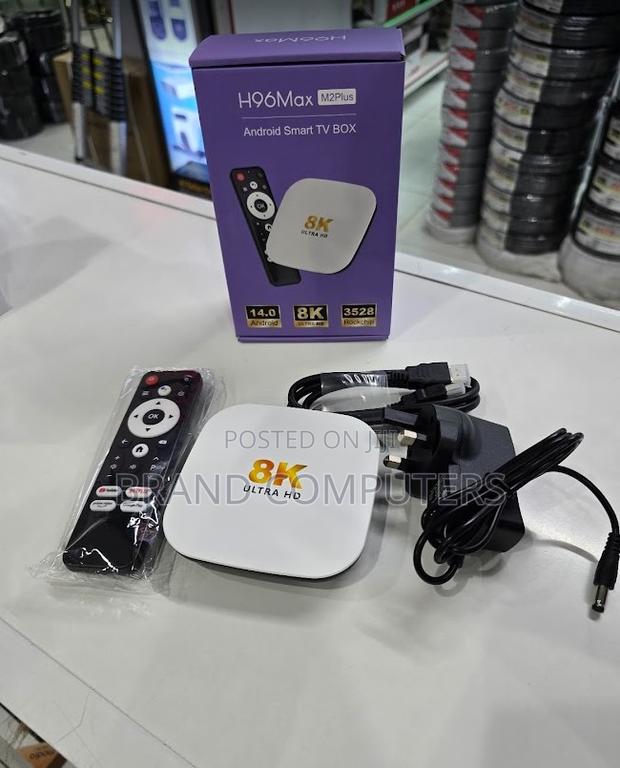 Smart Android 14.0 Tv Box H96 Max M2 Plus With 4gb Ram + 128gb Rom - main view
