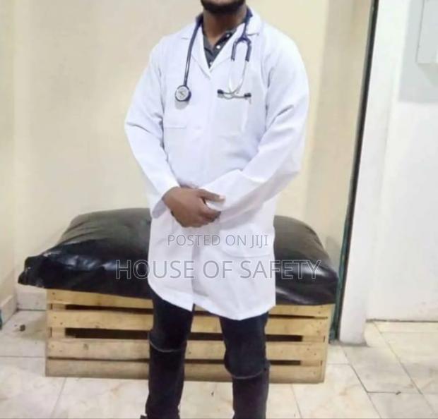 White Labcoats With Buttons - main view