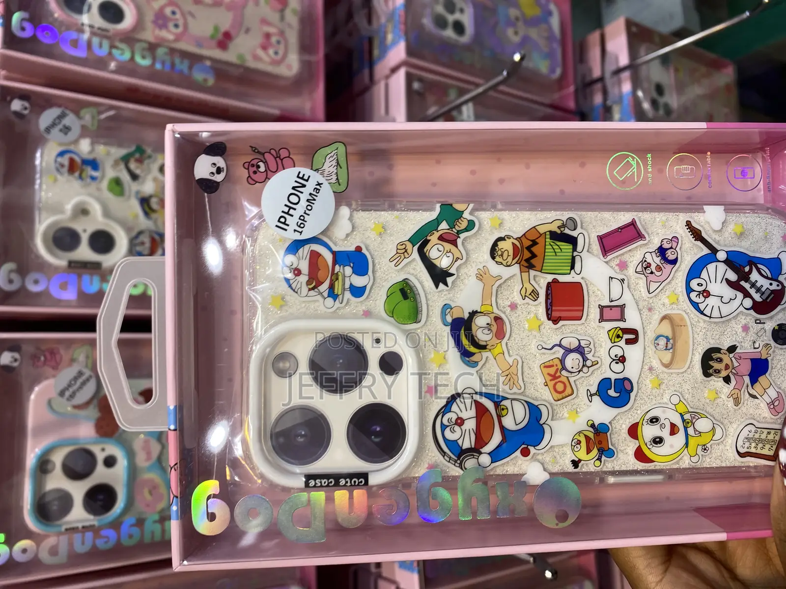 Caseti Magsafe Glitter Cartoon Disney Case for iPhone 16 Pro Max Case