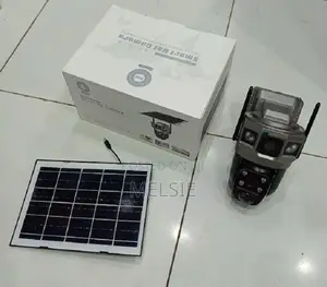 New V380 4g Solar Security Camera – Dual Lens, 4mp Hd, Ip66 Waterproof