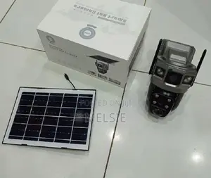 V380 4g Solar Security Camera – Dual Lens, 4mp Hd, Waterproof