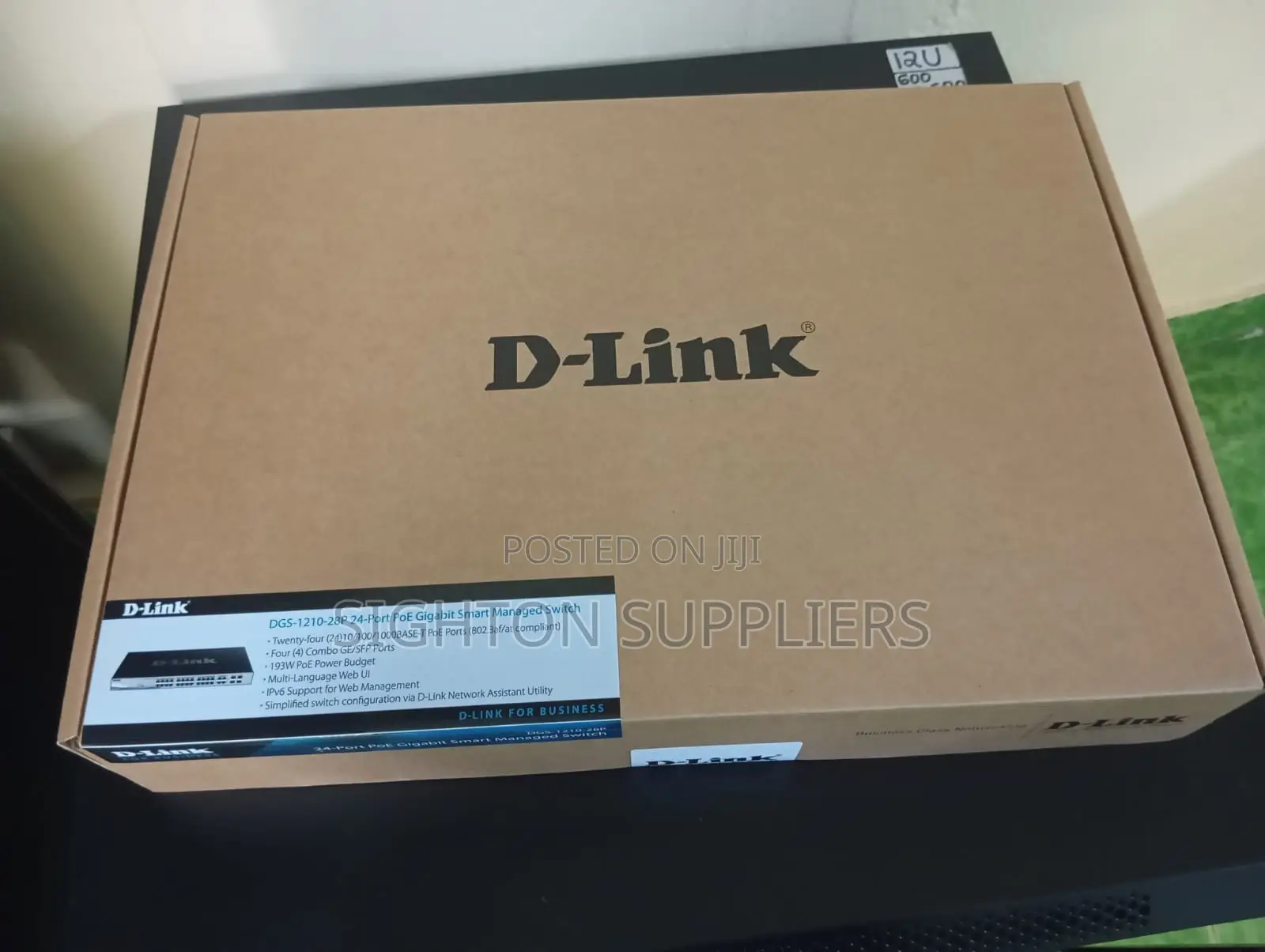 D-Link DGS-1210-28p 24 Ports Poe Switch Web Smart Gigabit
