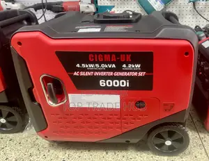 Cigma Uk Ac Super Silent Inverter Generator Set 6kva