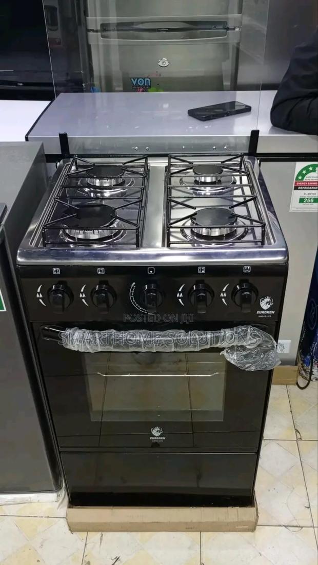 Full Euroken Standing Cooker With Gas Oven Cooker