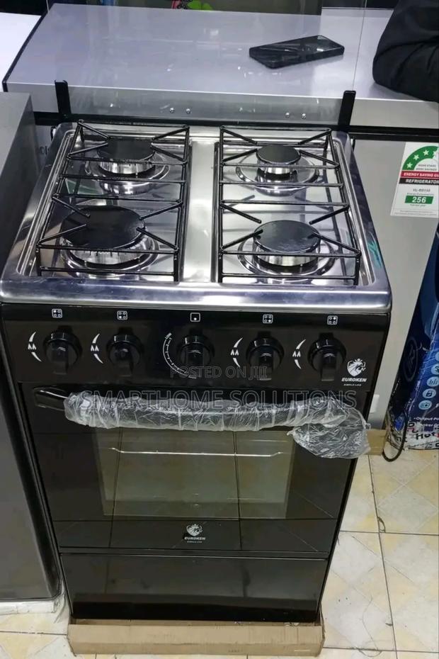 Cooker!!Full Euroken Standing Cooker With Gas Oven - main view