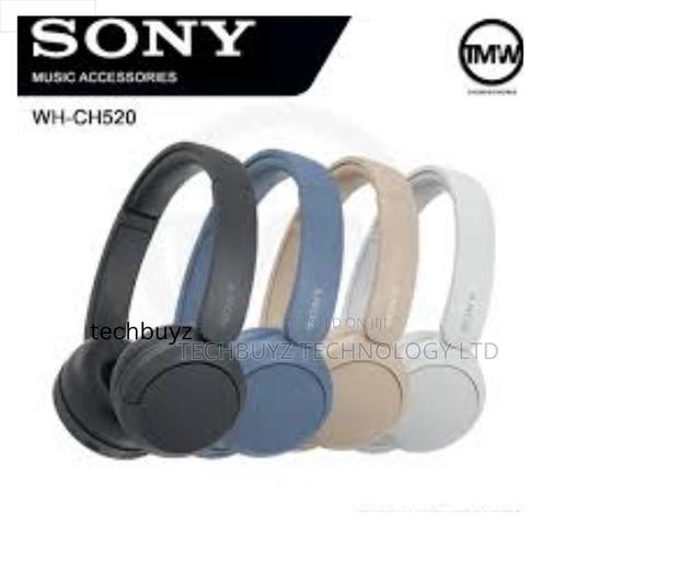 Sony Wh-ch520 Wireless Headphones Bluetooth On-ear Headset - thumbnail 3