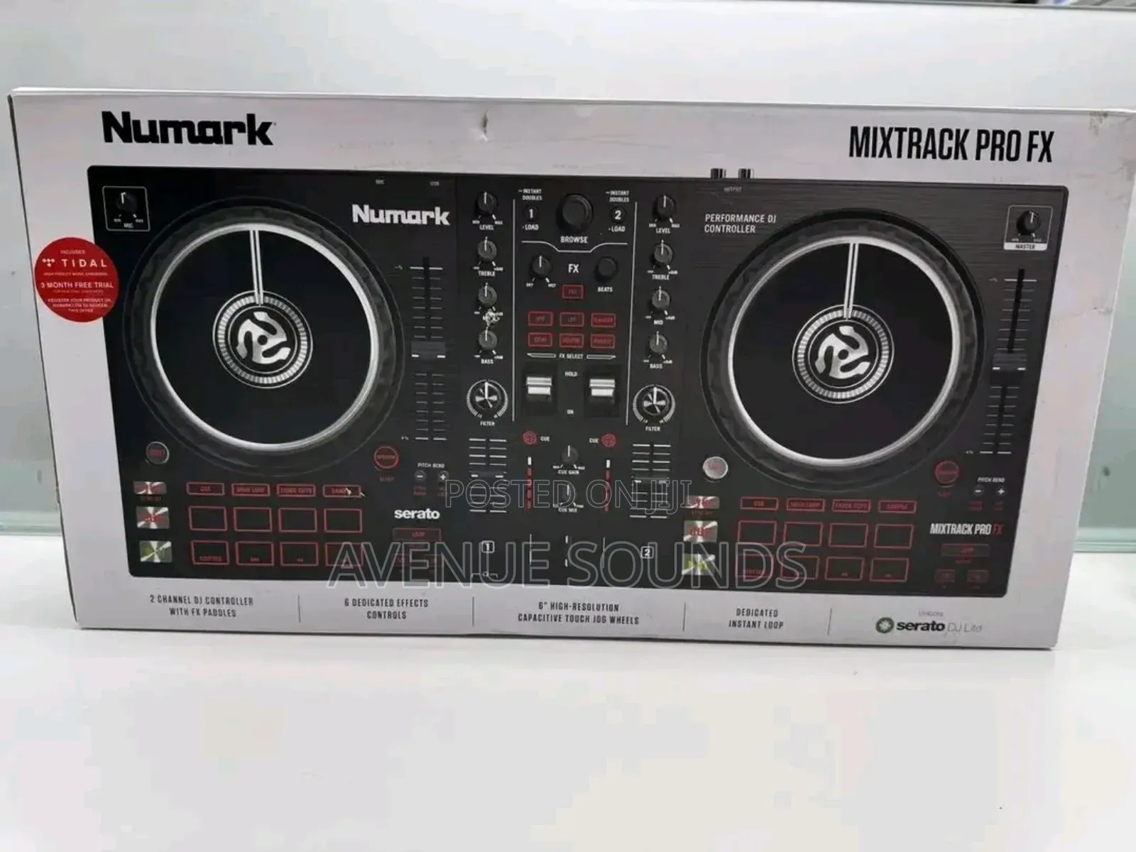 Numark Mixtrack Pro Fx Serato Dj Controller With 2 Decks, Mixer