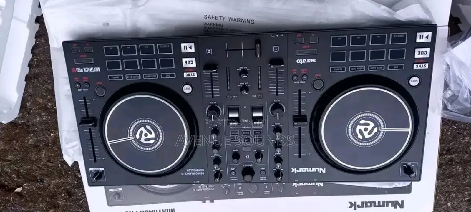 Numark Mixtrack Pro Fx Serato Dj Controller With 2 Decks, Mixer