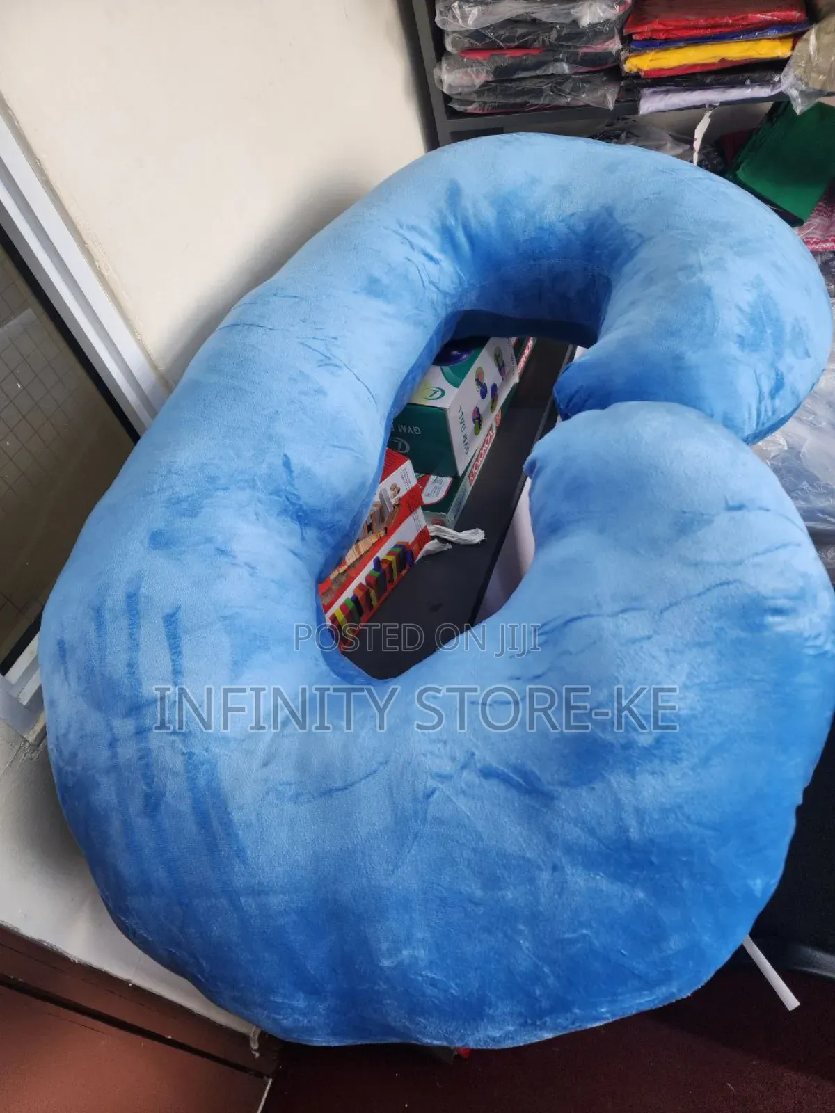 Imported C Shape Velvet Pregnancy Pillow for Full Body