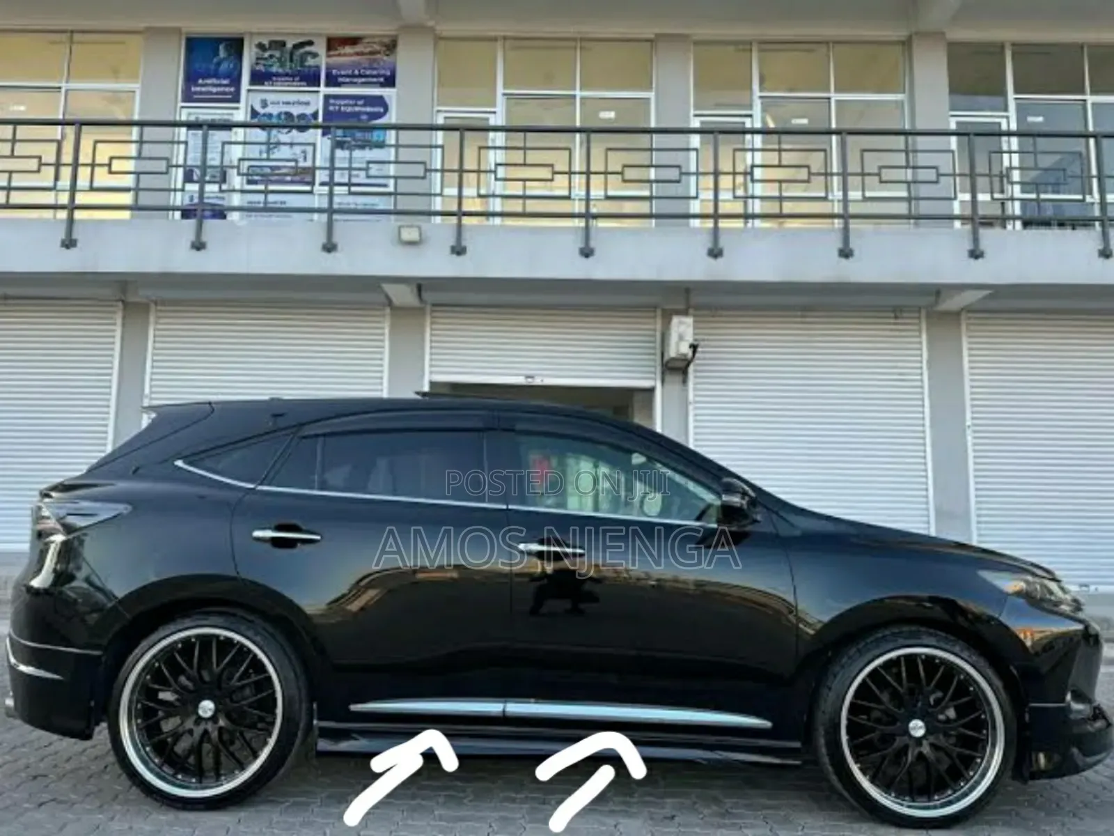 Toyota Harrier 2013-2019 Lower Side Door Chrome