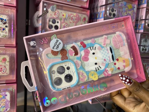 Iliuend iPhone 15 Pro Magsafe Compatible Hello Kitty Disney Case - main view