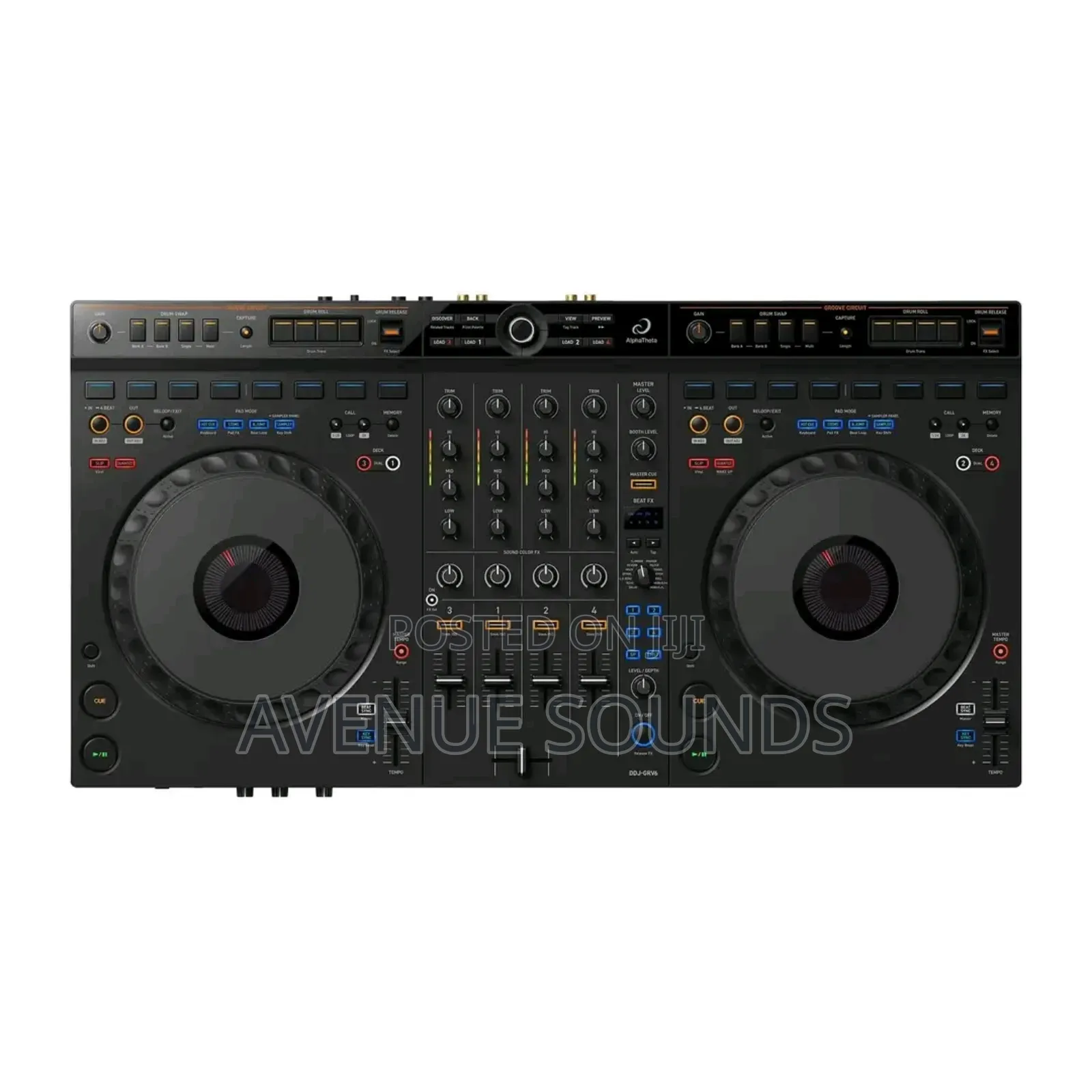 Pioneer Dj Alphatheta Ddj-grv6 4-channel Performance Dj Controller