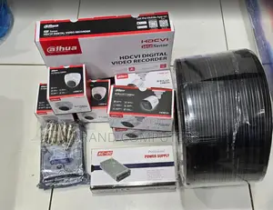 8 Channel Dahua CCTV Camera Complete Kit Wikth 8 Cameras Full Hd