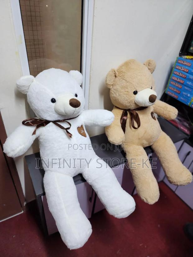 100cm Teddy Bear Gift Idea ~Available in Pink, White, Brown, Beige - main view