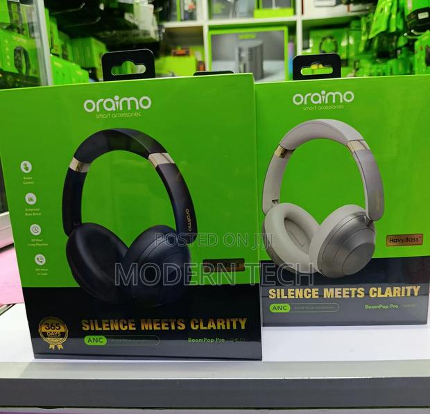 Oraimo Boompop Pro Anc Over-Ear Headphones Boom Pop Pro