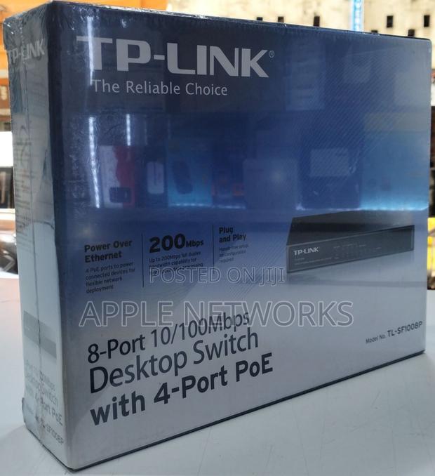 Tp-Link 8 Port 10/100mbps Desktop Switch With 4-Port Poe - main view