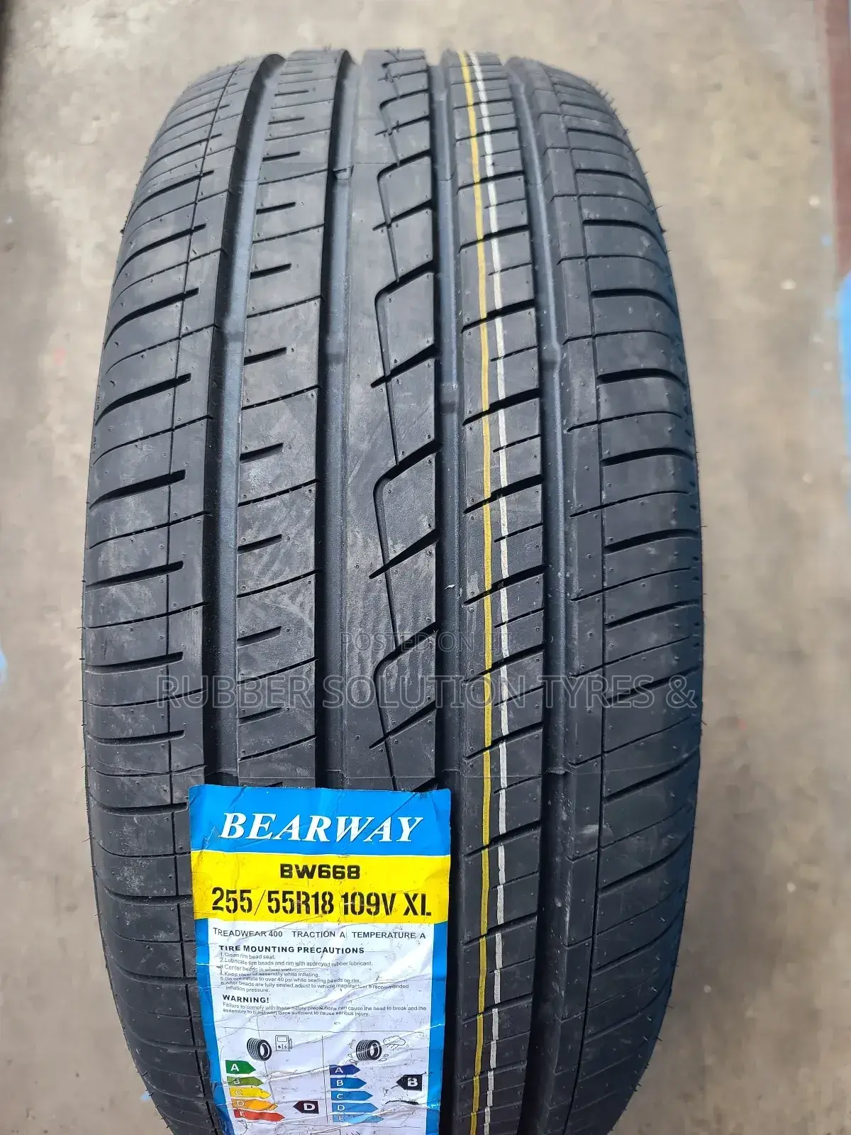 255 /55 R18 Bearway Tyres 109v X/L Bw668 Highway