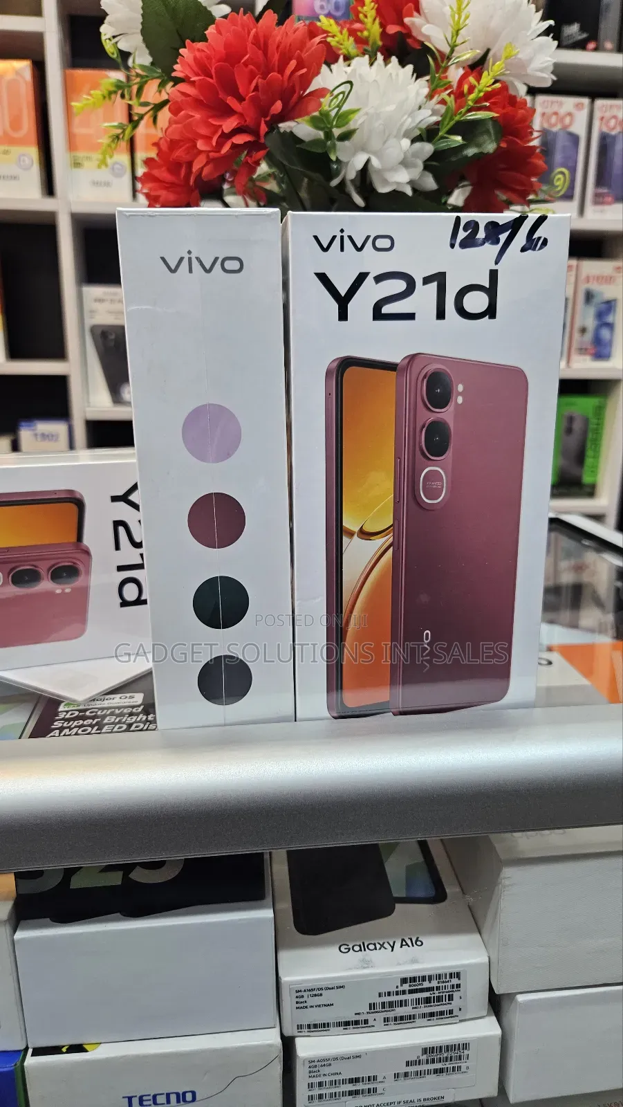 New Vivo Y21d 128 GB Bronze