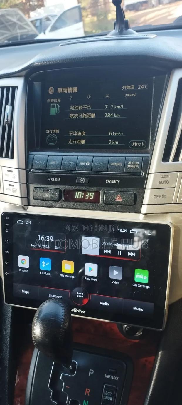 Toyota Harrier 240 Android Screen With Console – High-Tech Upgrade - main view