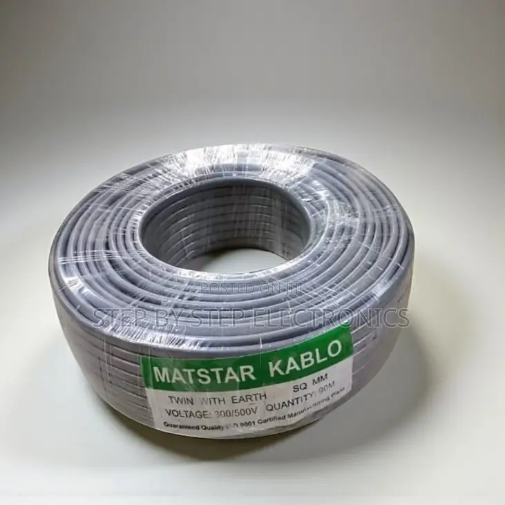 1.5mm Twin With Earth Electrical Wiring Cable Heavy Duty Durable