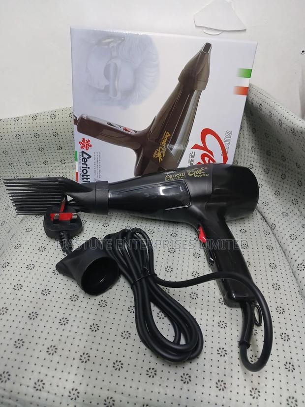 Professional Italian Hair Dryer | Super Gek 3800 With Long Cord