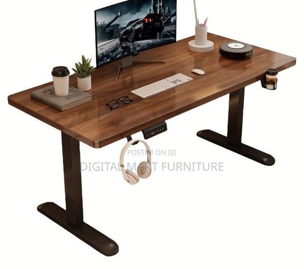 Brown Multi Level Work Desk - thumbnail 5