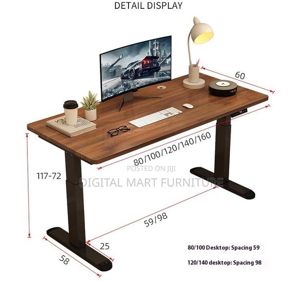 Brown Multi Level Work Desk - thumbnail 7