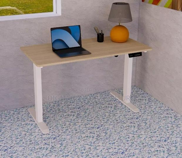 Brown Multi Level Work Desk - thumbnail 8