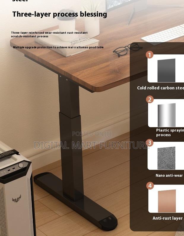 Brown Multi Level Work Desk - thumbnail 16