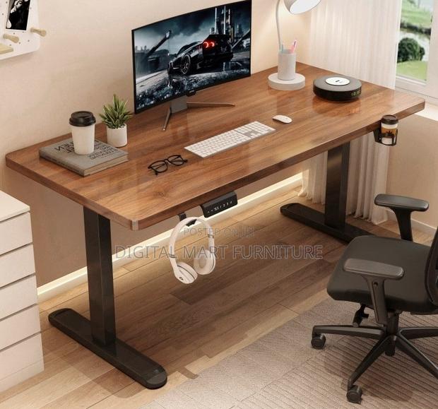 Brown Multi Level Work Desk - thumbnail 17