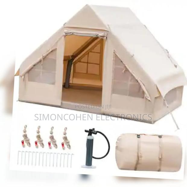 Inflatable Camping Tent With Pump - main view