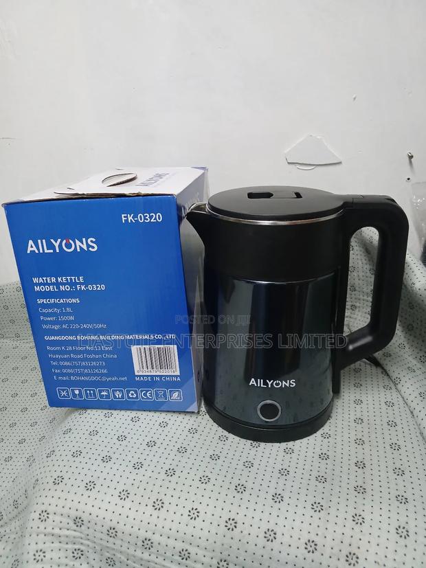 Ailyons 1.8l Water Heater | Travel Ready