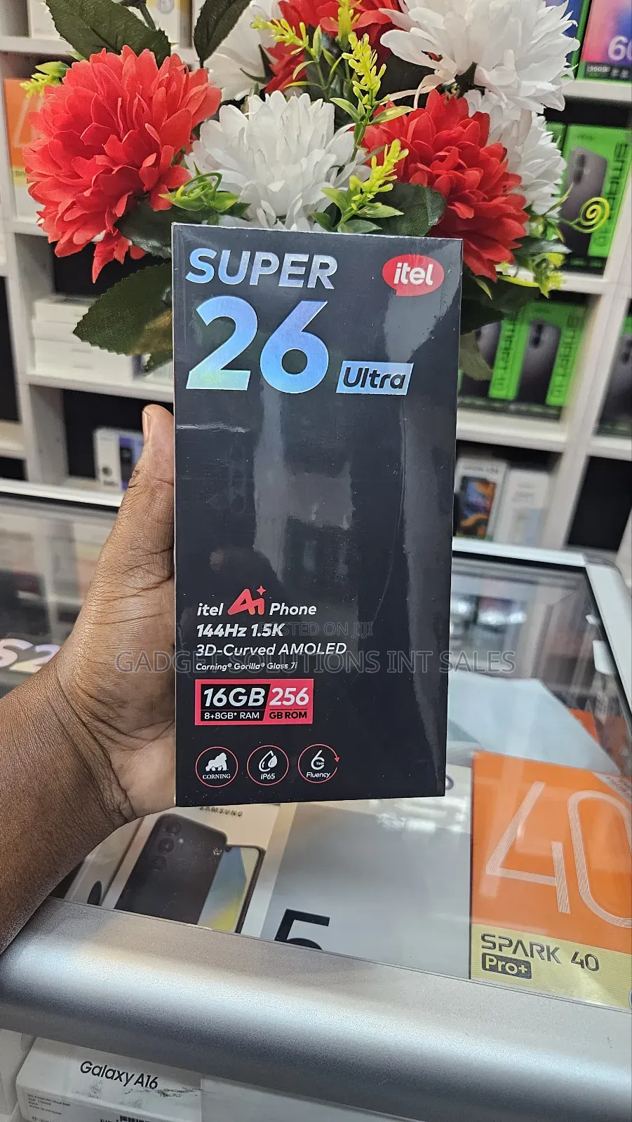New Itel S26 Ultra 256 GB Black