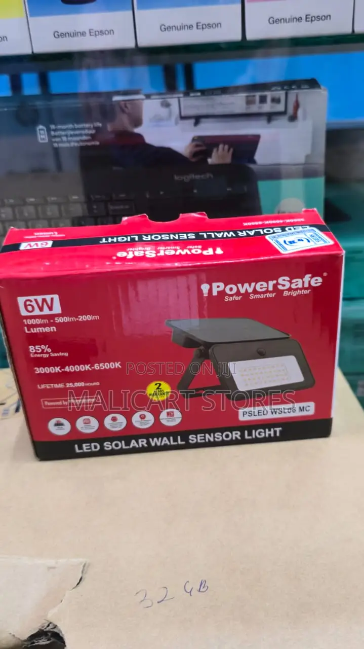 Led Solar Wall Sensor Light 6w