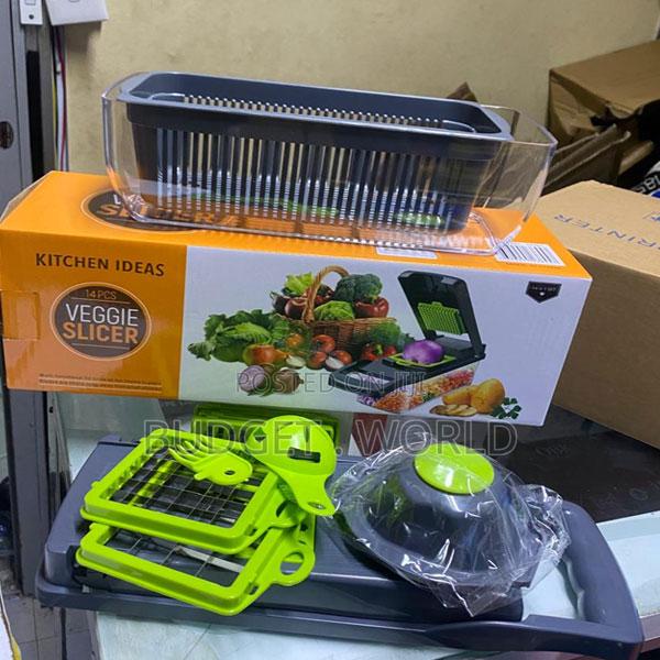 Vegetable Chopper Slicer Dicer Mandolin 14 in 1 Multipurpose - main view